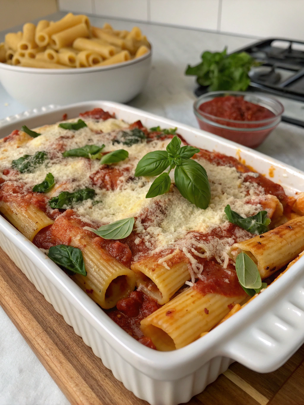 baked rigatoni recipe no meat