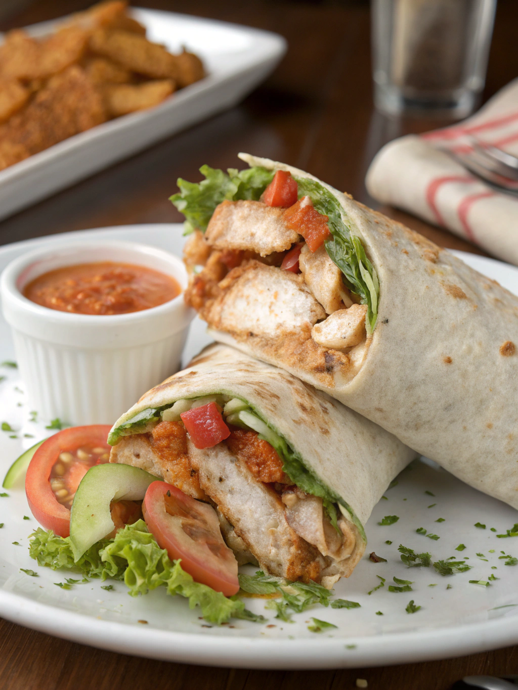 buffalo chicken wrap recipe