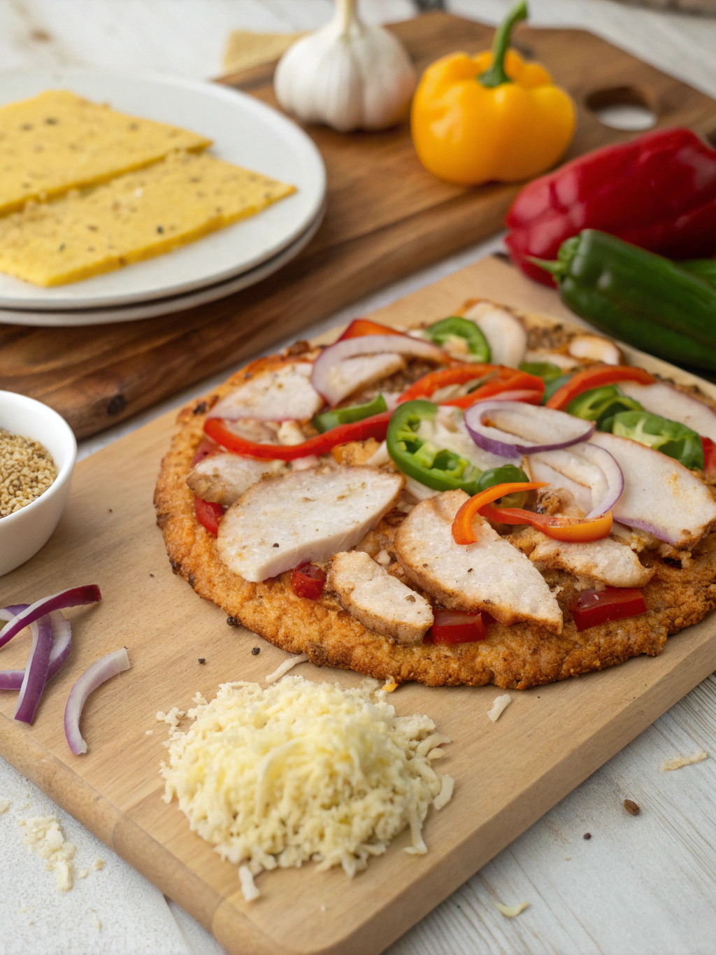 Chicken Crust Pizza Ingredients