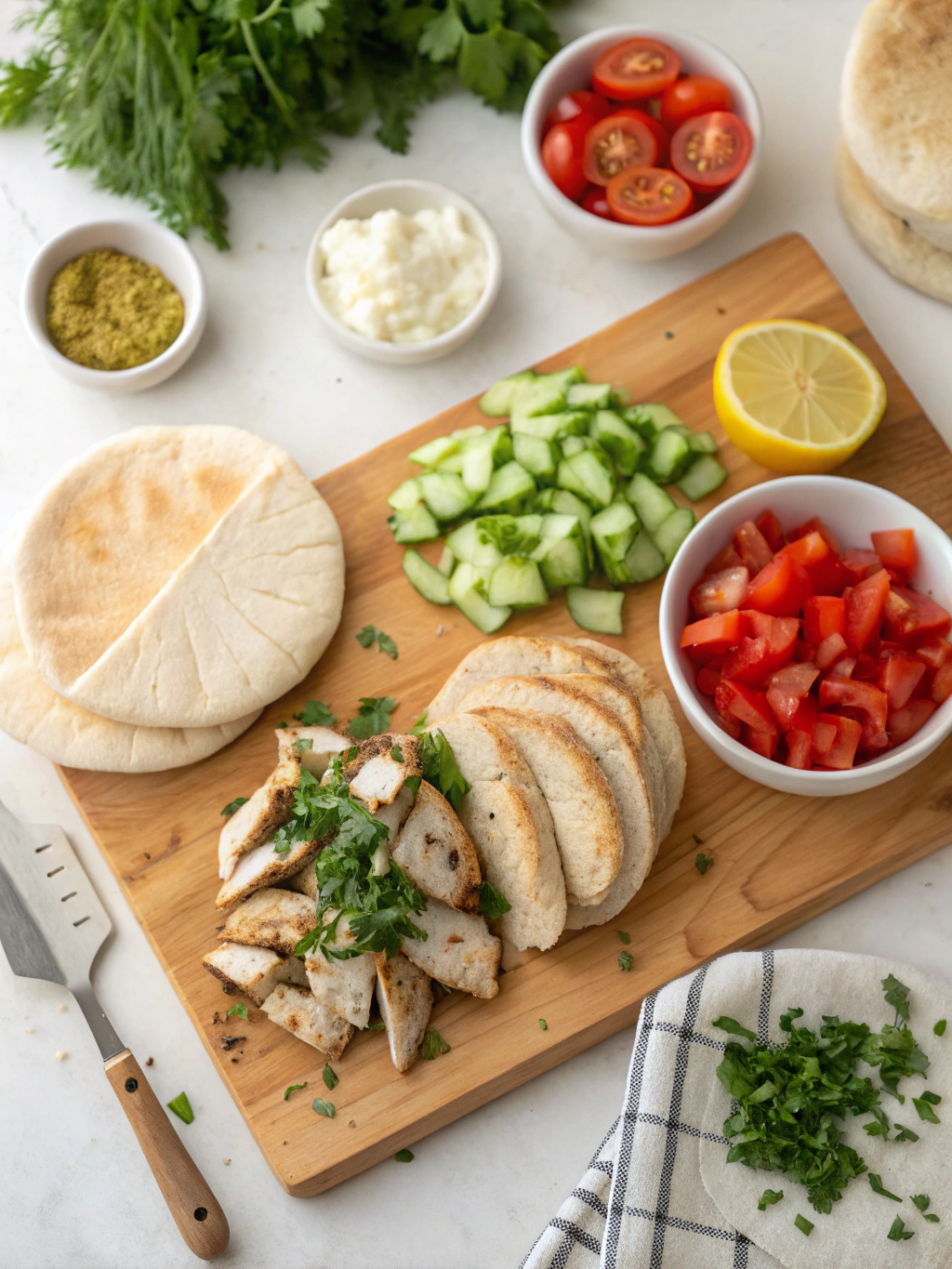 Chicken Pita Recipe Ingredients