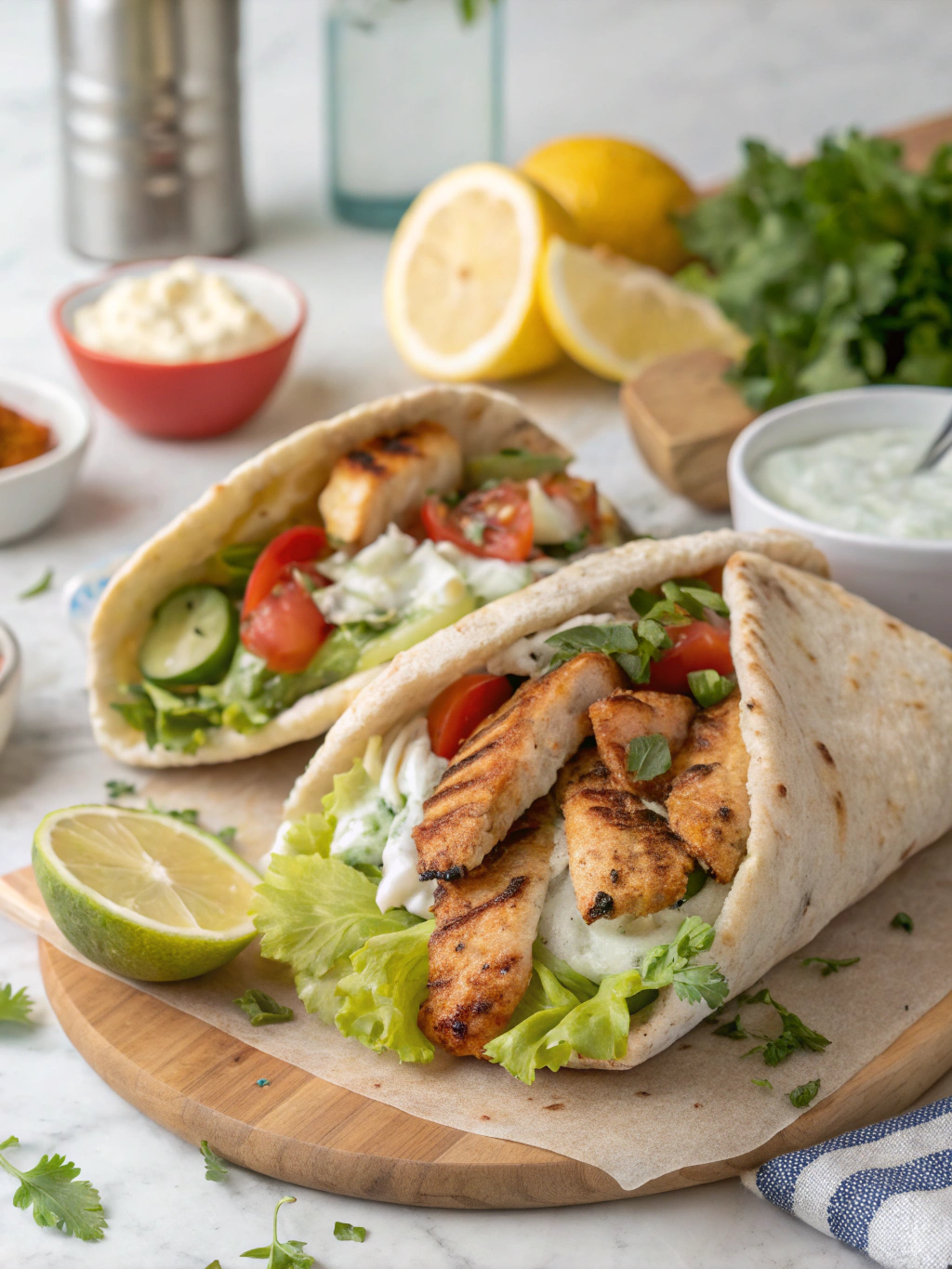 chicken pita recipe