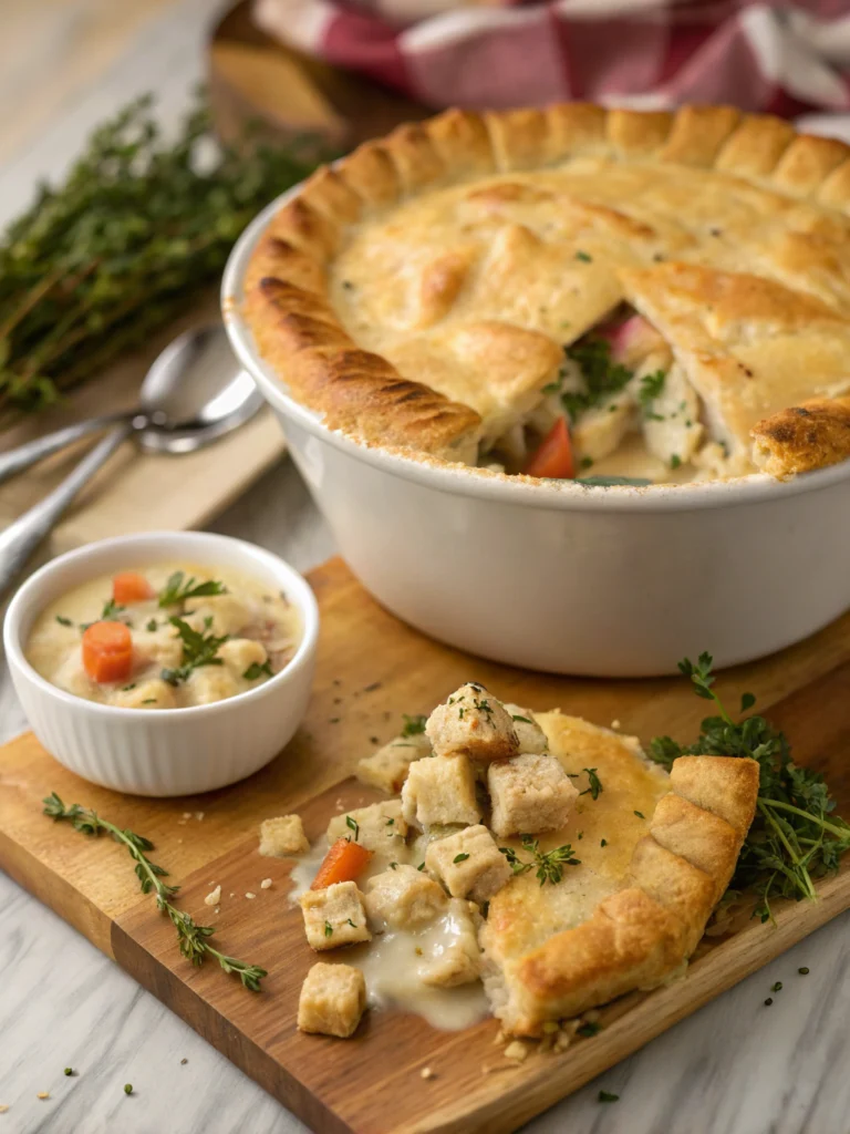 chicken pot pie recipe with cream of chicken soup
