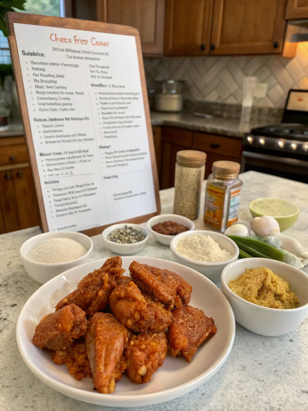 Cowboy Butter Chicken Wings Ingredients