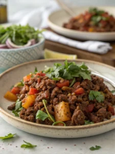 ground deer meat recipe