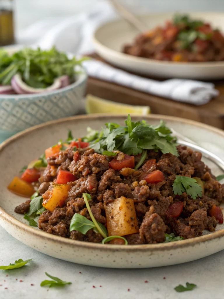 ground deer meat recipe